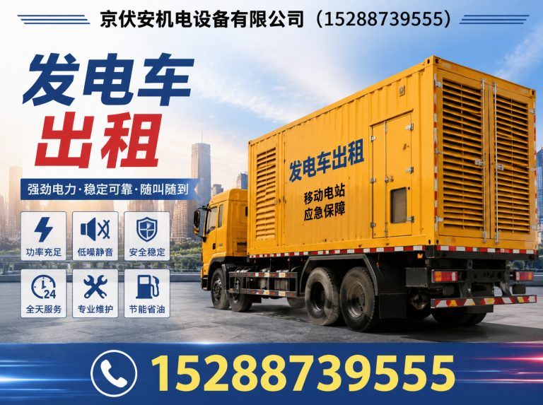 伊犁发电车租赁展示图